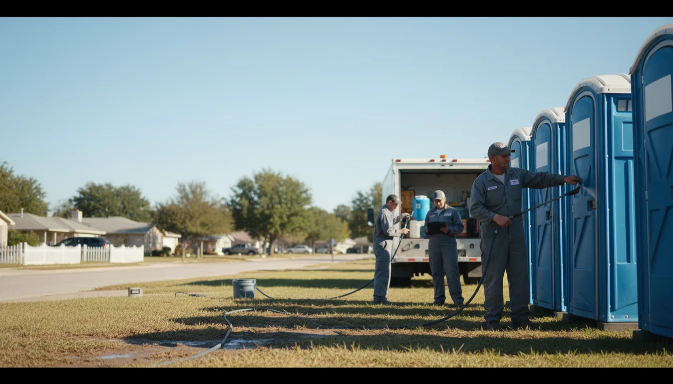 Long-Term Portable Toilet Rental in Cassoday, KS near me